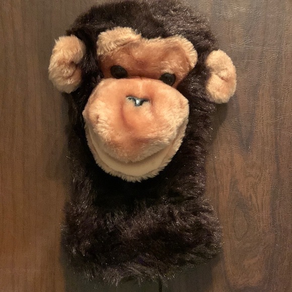 Monkey and Disney Lion King's Pumbaa Hand Puppets - Picture 3 of 9